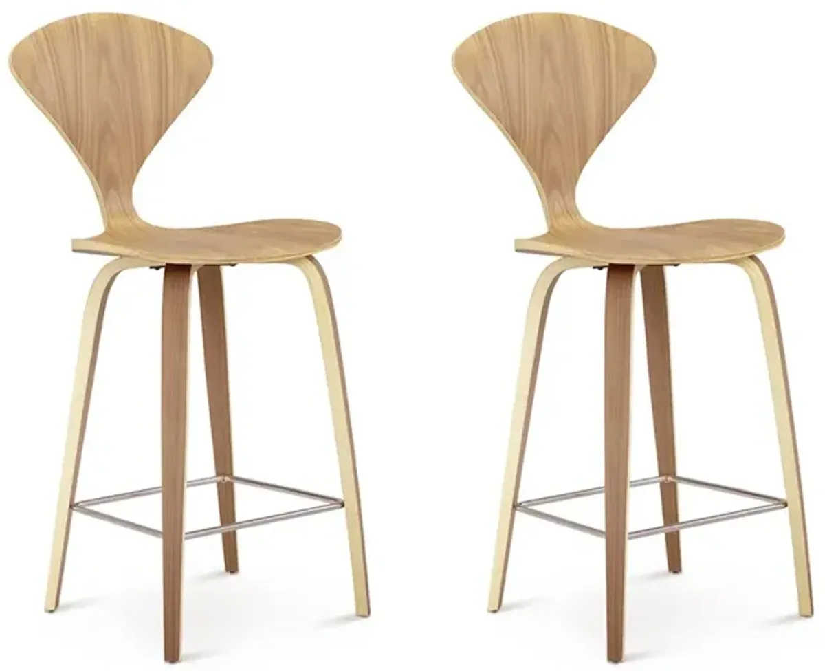 Set of Two Norman Counter Stools