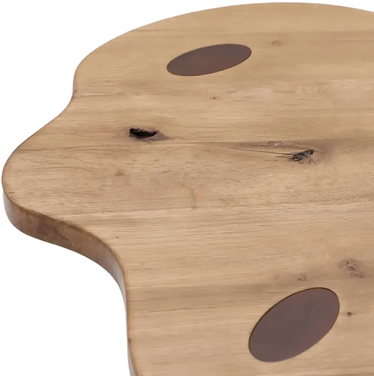 Amelie Wood Freeform Cloud Coffee Table - Large