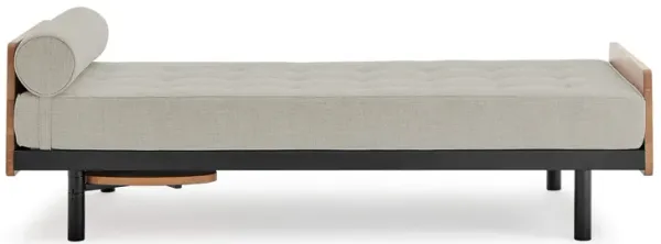 S.C.A.L. Mid Century Modern Upholstered Wood Daybed