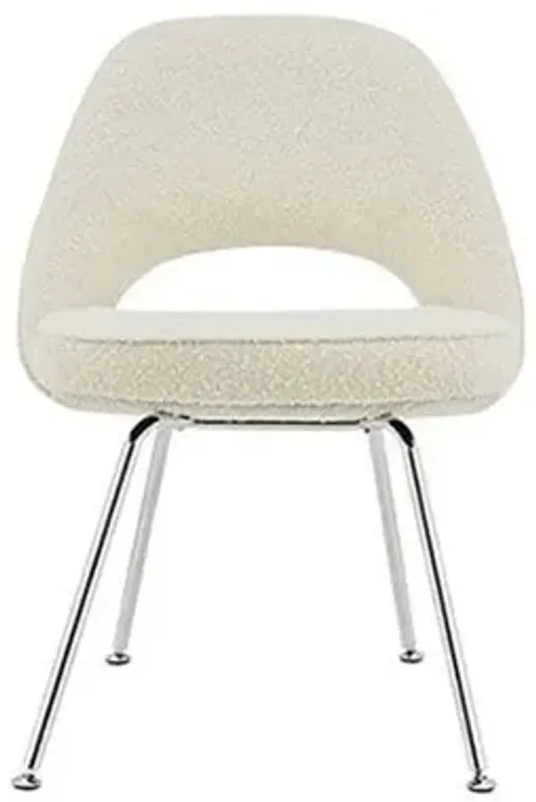 Saarinen Executive Side Chair - Steel Legs