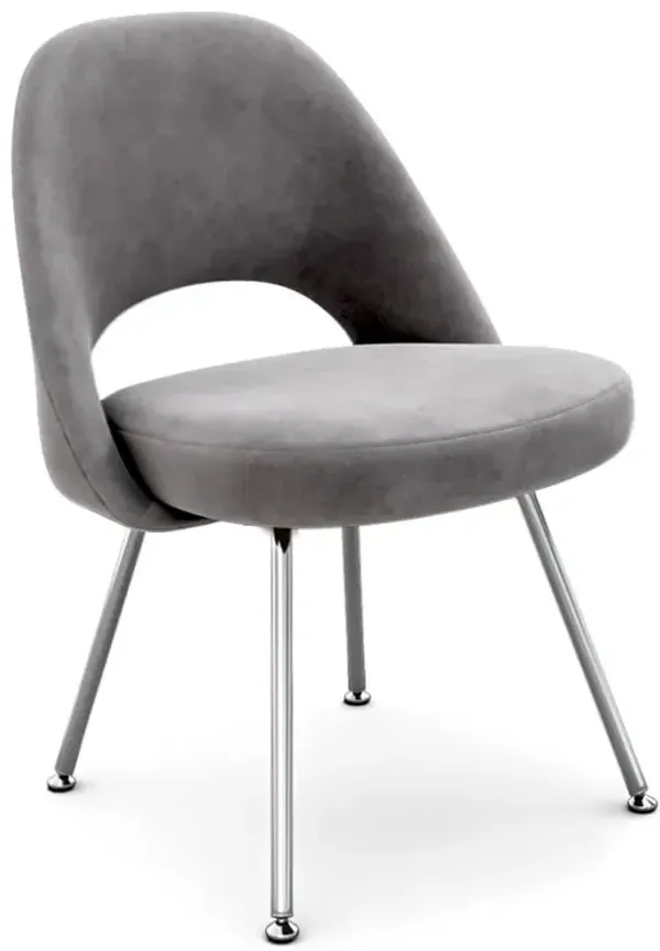 Saarinen Executive Side Chair - Steel Legs