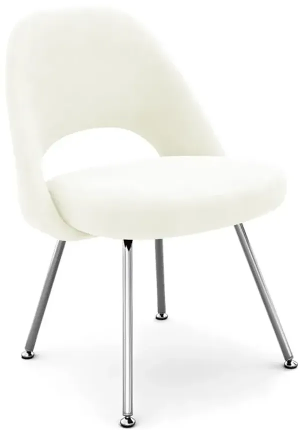 Saarinen Executive Side Chair - Steel Legs