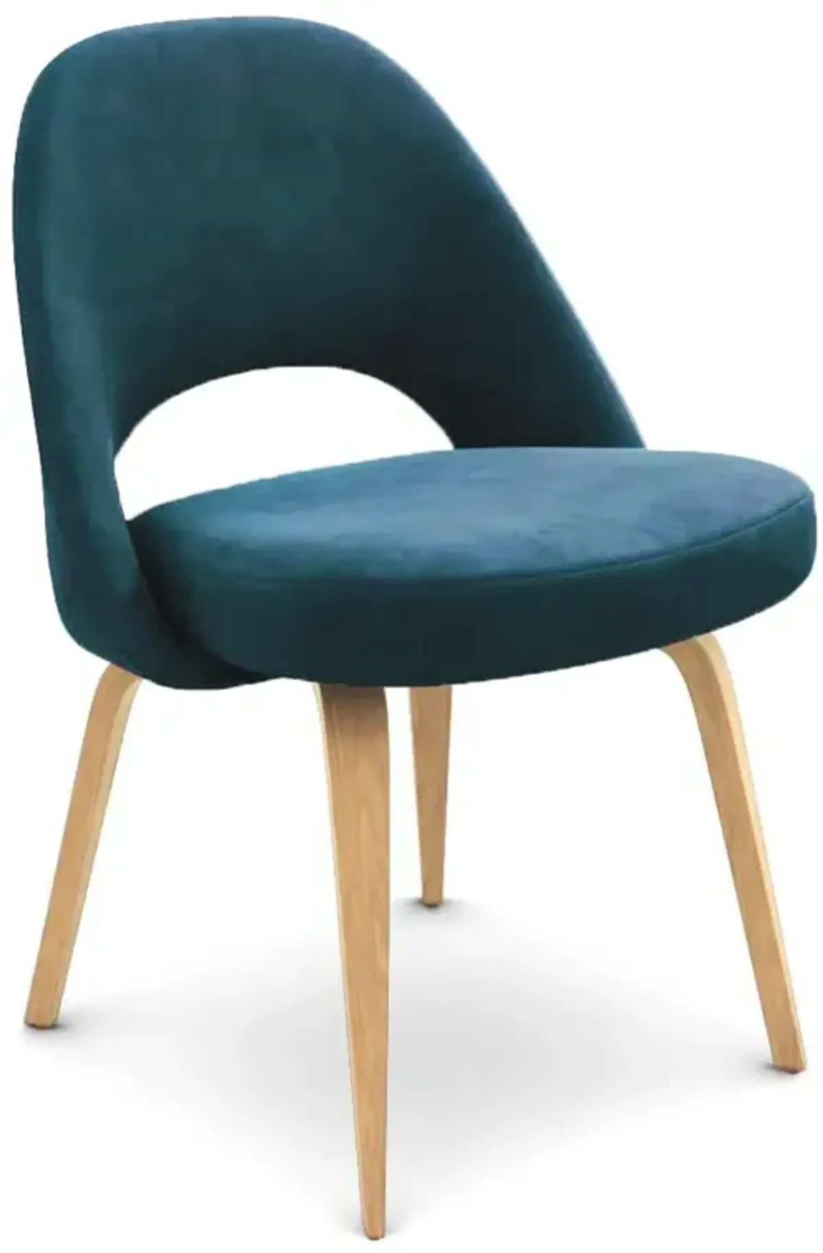 Saarinen Executive Side Chair - Wood Legs