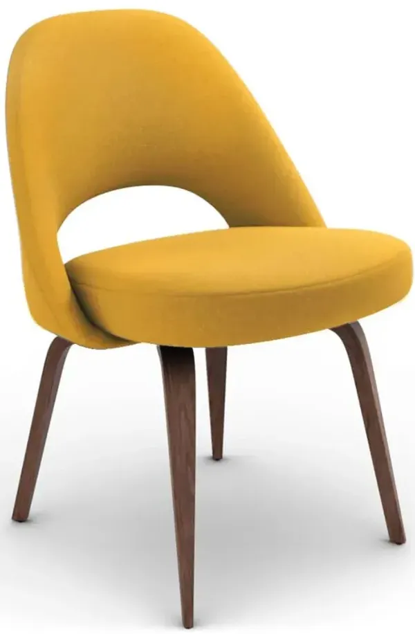 Saarinen Executive Side Chair - Wood Legs