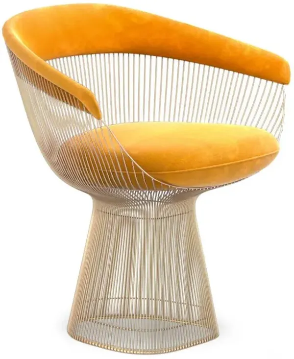 Warren Platner Armchair - Gold Base