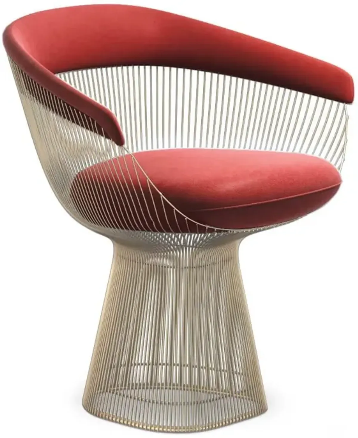 Warren Platner Armchair - Gold Base