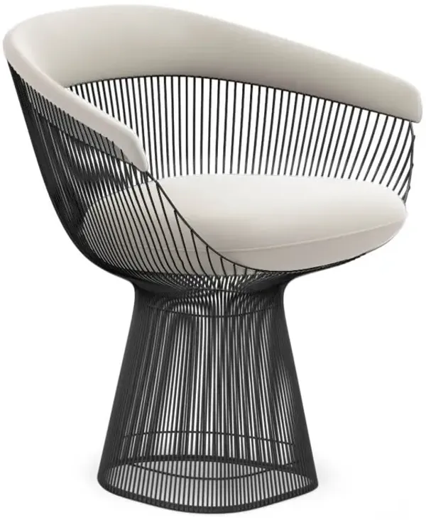Warren Platner Armchair - Gunmetal Black Base