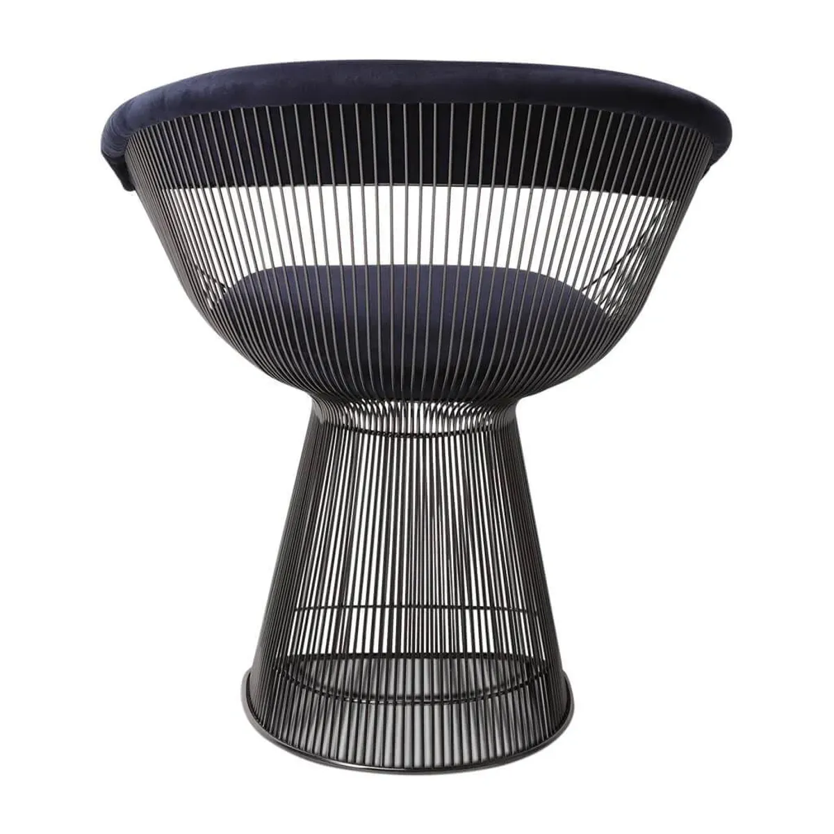 Warren Platner Armchair - Gunmetal Black Base