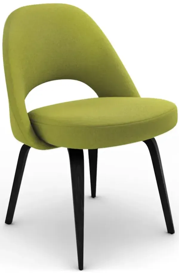 Saarinen Executive Side Chair - Wood Legs
