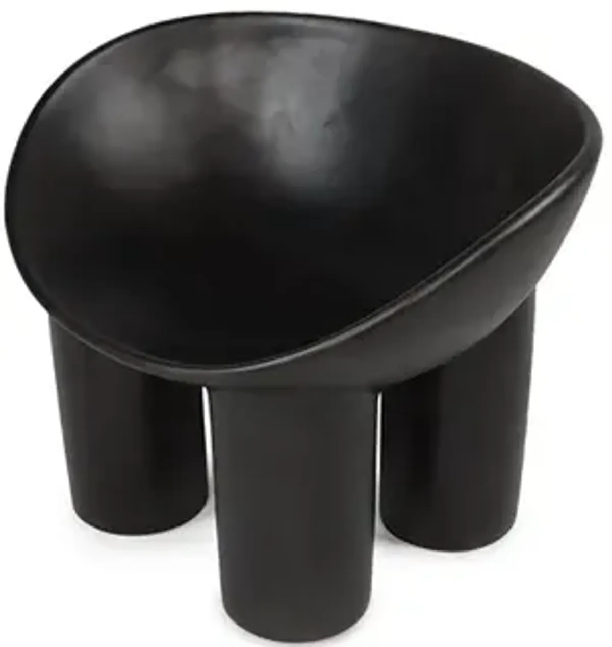 Roly Poly Fiberglass Armchair
