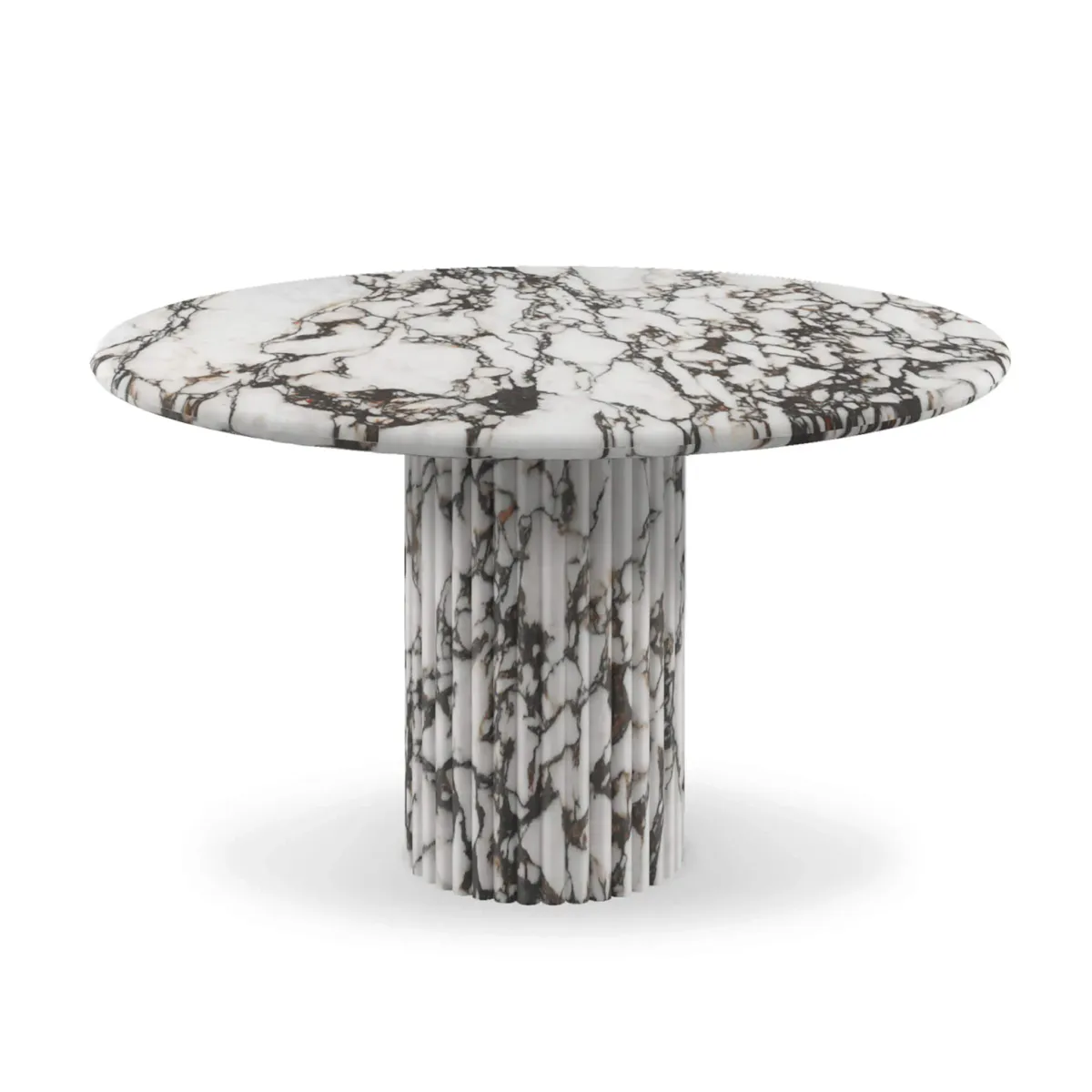 Cava Fluted Round Dining Table