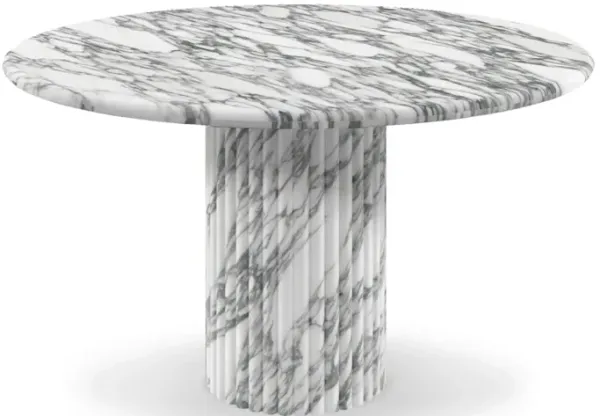 Cava Fluted Round Dining Table