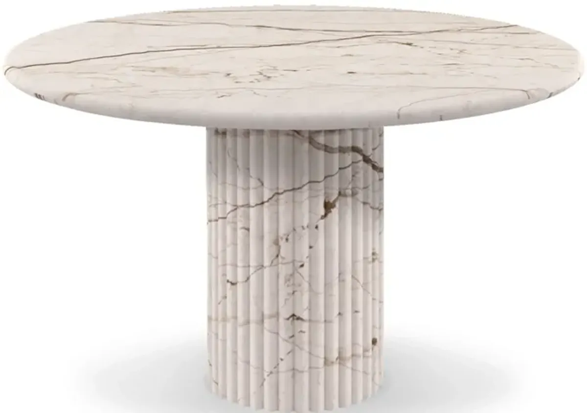 Cava Fluted Round Dining Table
