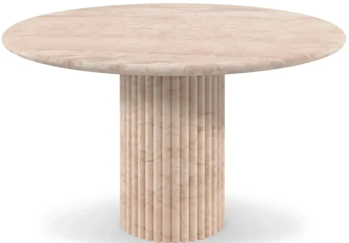 Cava Fluted Round Dining Table