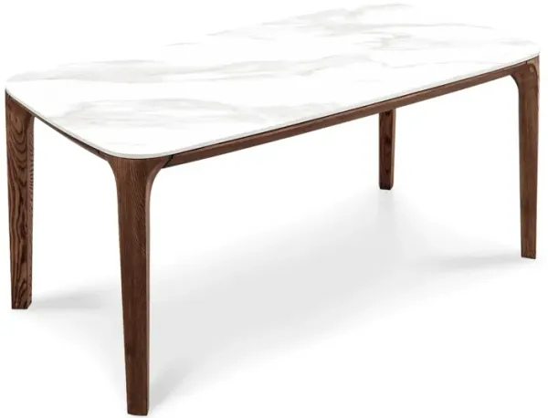 Myko Modern Rectangular Ceramic Dining Table