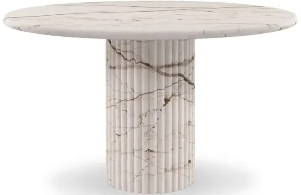 Cava Fluted Round Dining Table