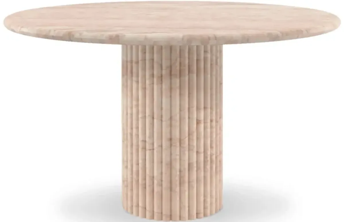 Cava Fluted Round Dining Table