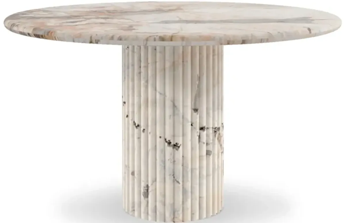 Cava Fluted Round Dining Table