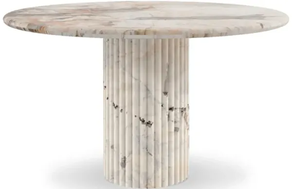 Cava Fluted Round Dining Table