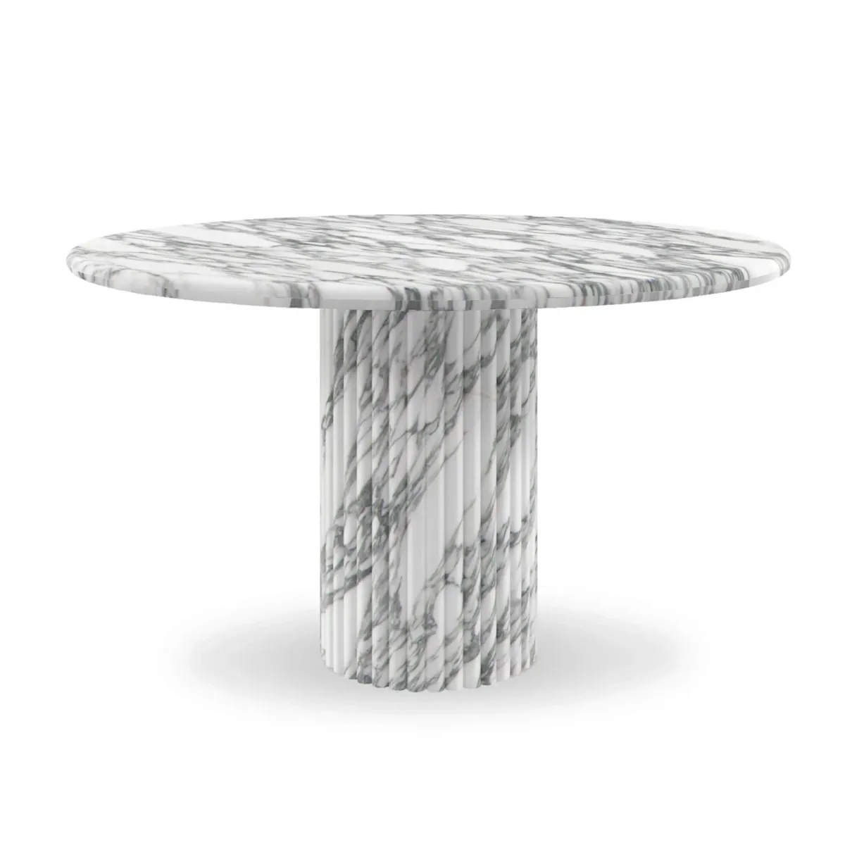 Cava Fluted Round Dining Table