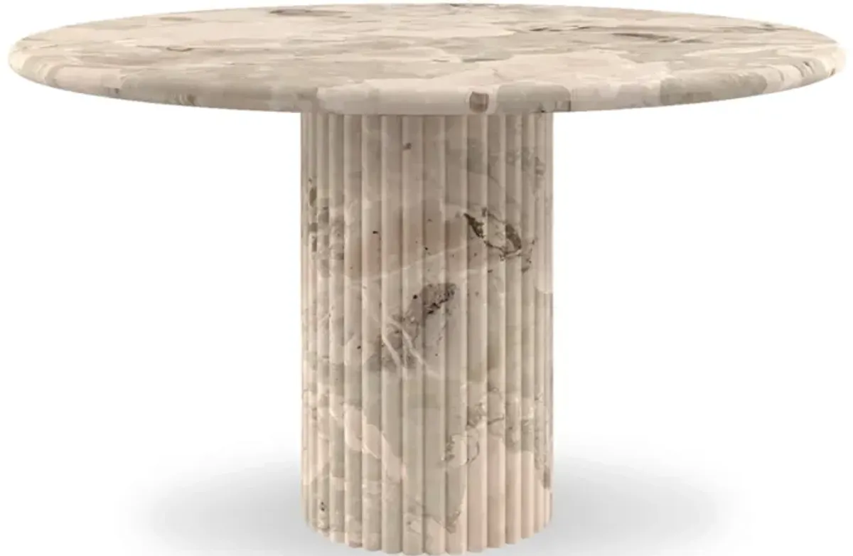 Cava Fluted Round Dining Table