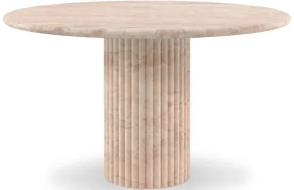 Cava Fluted Round Dining Table