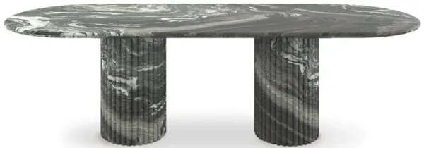 Cava Fluted Oval Dining Table