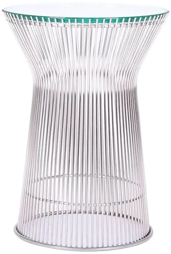 Warren Platner Side Table - Glass Top