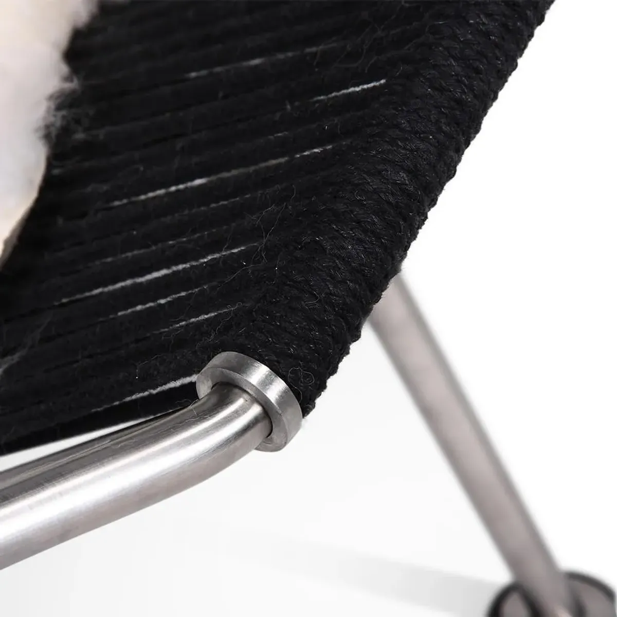 Flag Halyard Chair Quickship - Black Cord Color