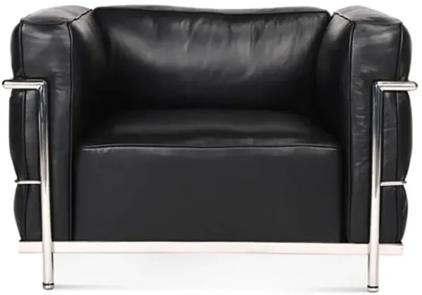 Corbusier Grand Modele Armchair With Down Cushions