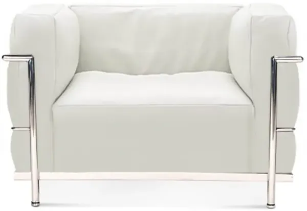 Corbusier Grand Modele Armchair With Down Cushions