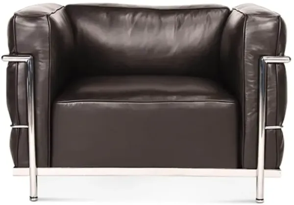 Corbusier Grand Modele Armchair With Down Cushions