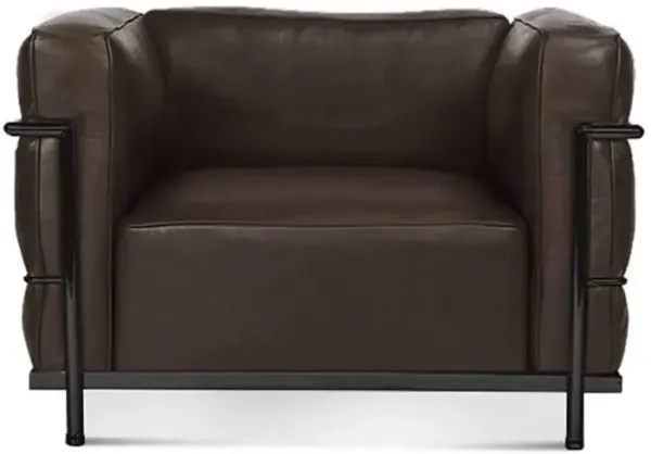 Corbusier Grand Modele Armchair With Down Cushions