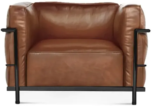 Corbusier Grand Modele Armchair With Down Cushions