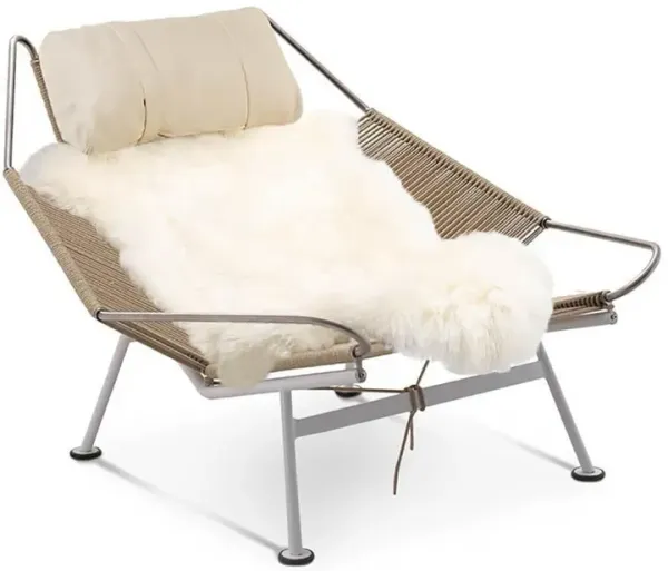 Flag Halyard Chair - Natural Cord Color