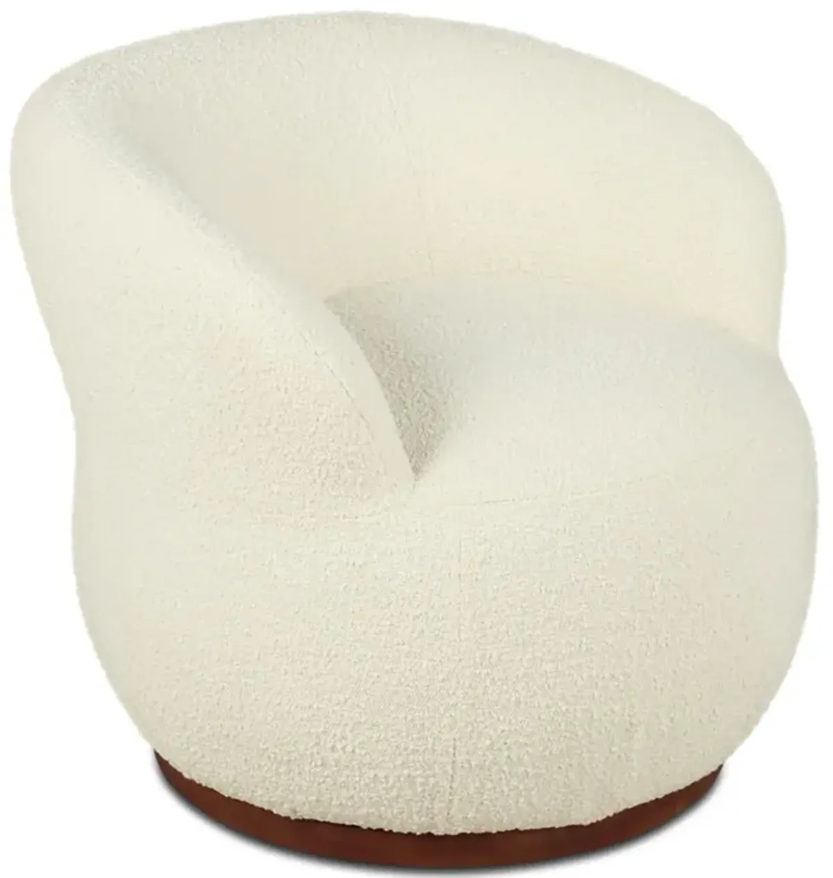 Haley Sheepskin Swivel Lounge Chair