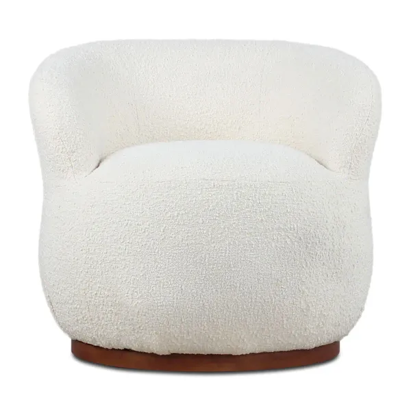 Haley Sheepskin Swivel Lounge Chair
