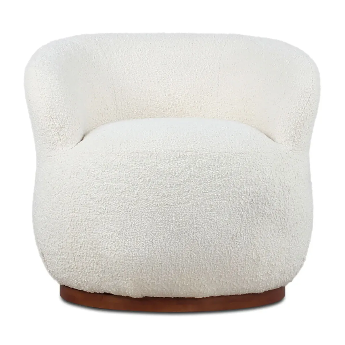 Haley Sheepskin Swivel Lounge Chair