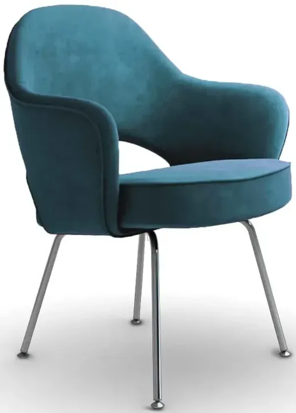 Saarinen Executive Armchair - Steel Legs