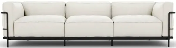 Corbusier Grand Modele Three-Seat Sofa With Down Cushions