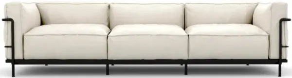 Corbusier Grand Modele Three-Seat Sofa With Down Cushions