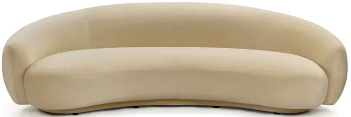 Savelle Modern Curved Sofa