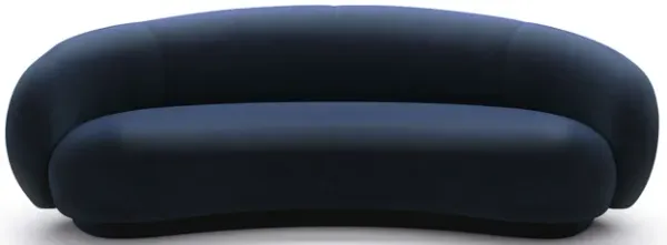 Savelle Modern Curved Sofa