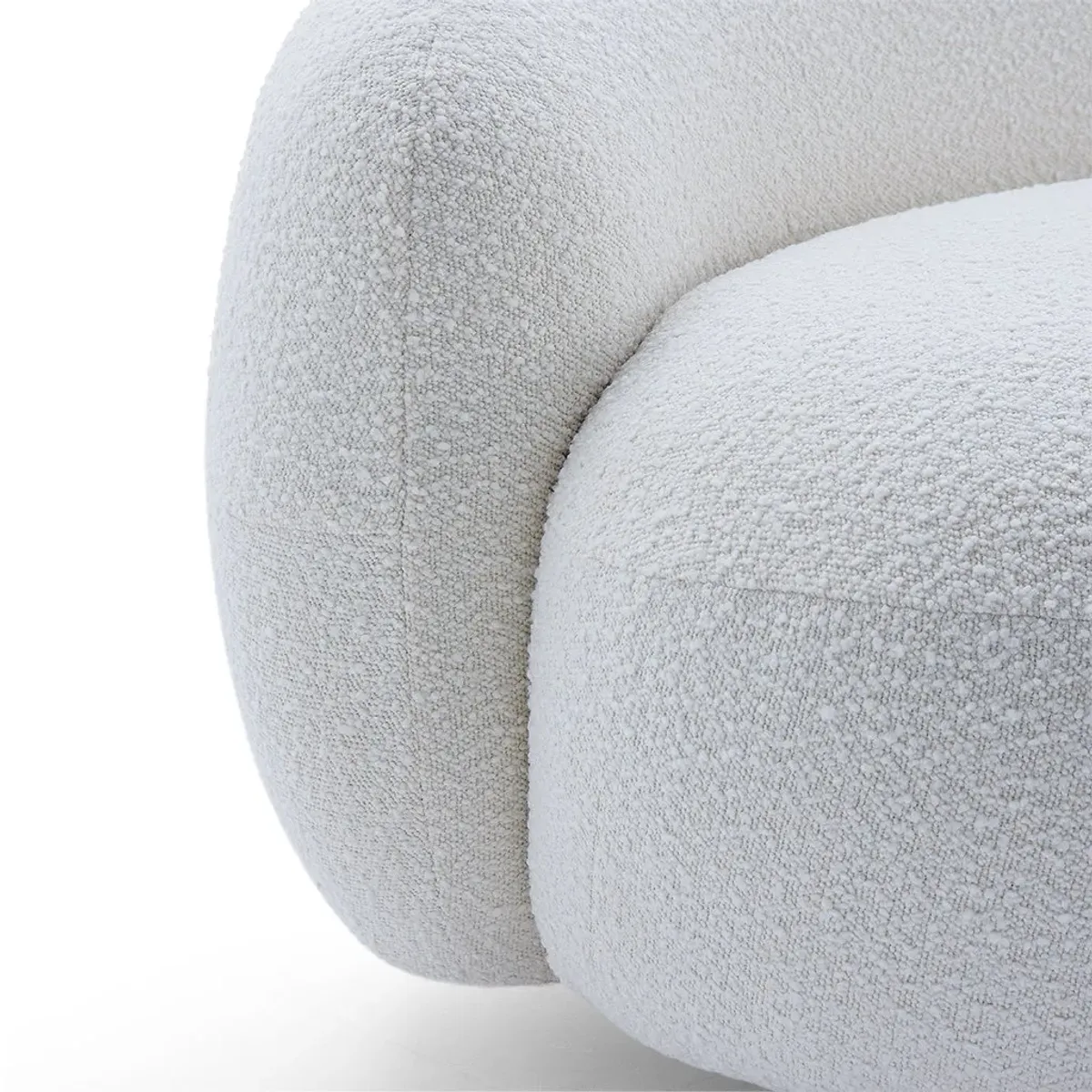 Savelle Modern Curved Sofa