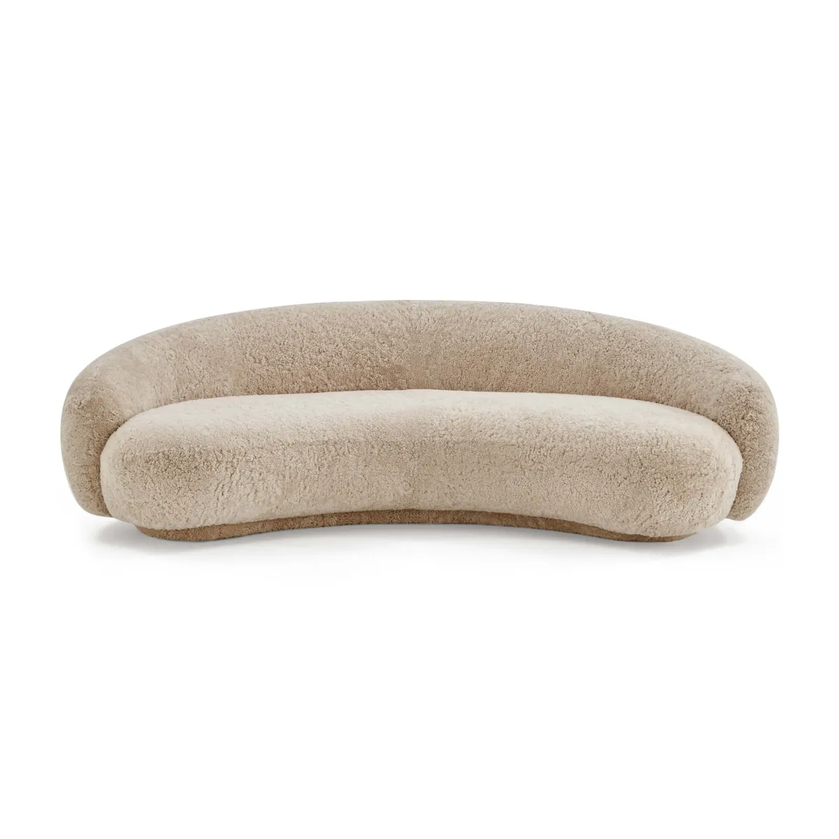 Savelle Modern Curved Sofa