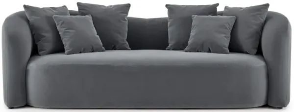 Aria Modern Curved Back Block Sofa