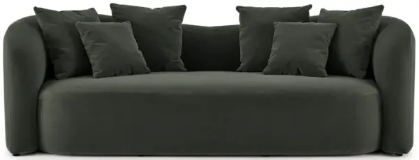 Aria Modern Curved Back Block Sofa