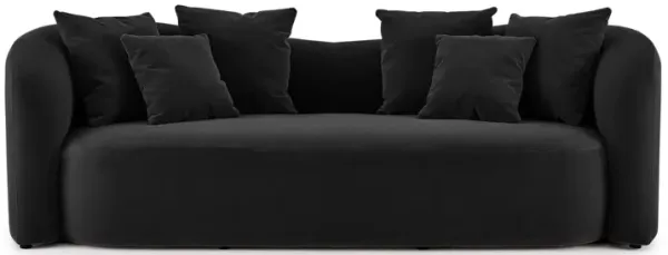 Aria Modern Curved Back Block Sofa