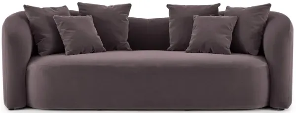 Aria Modern Curved Back Block Sofa