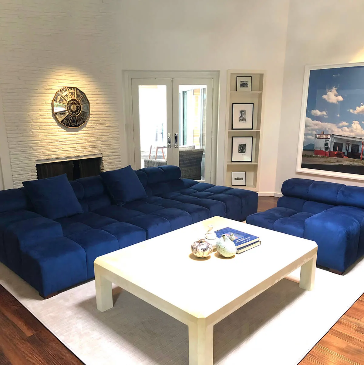 Tufted Sofa | TF019 Deep Left Armrest